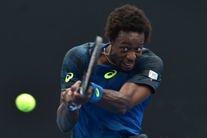 No. 6 seed Gael Monfils saw off Jiri Vesely 6-2 6-3 6-2.