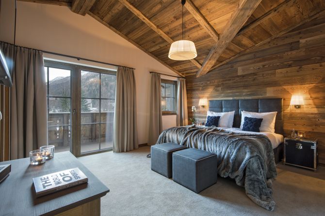 <strong>Chalet Eden Rock, St Anton (Austria): </strong>The spacious wood and stone-clad space was designed by an award-winning architect. <strong> </strong>