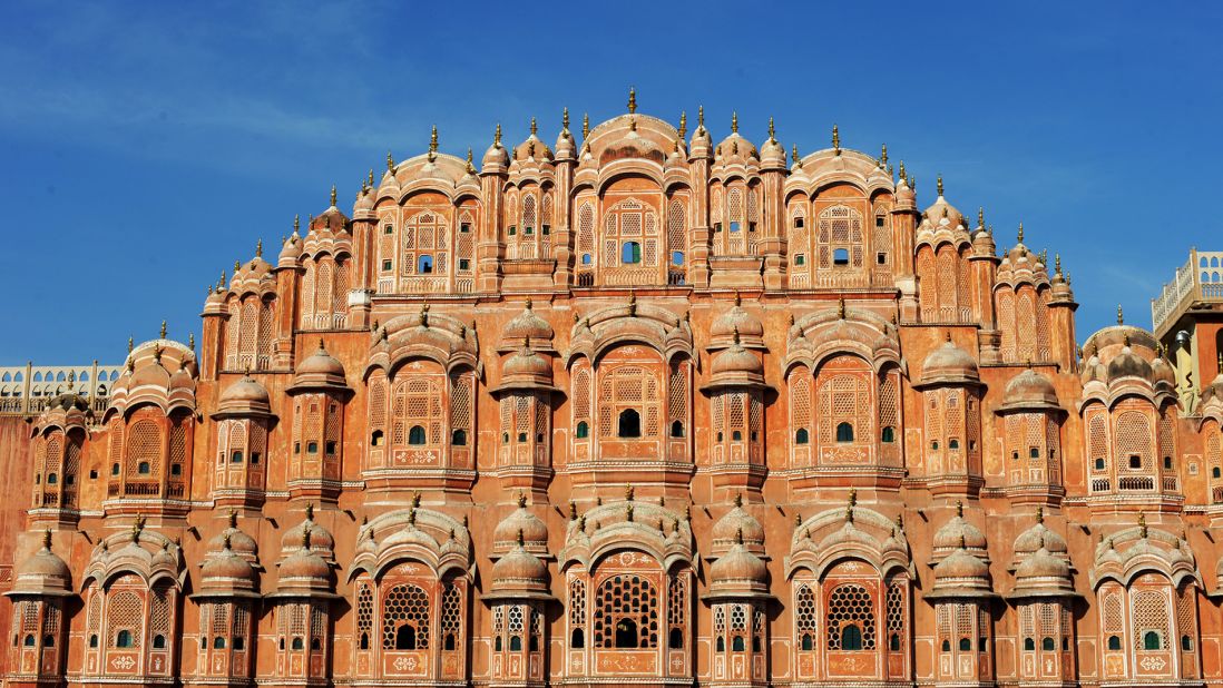 <strong>Rajasthan, India: </strong> An arid desert region in northwestern India, Rajasthan has long been considered the land of kings and colors. Most first-time travelers trace the rainbow through this regal region, starting with Jaipur, aka the "Pink City." 