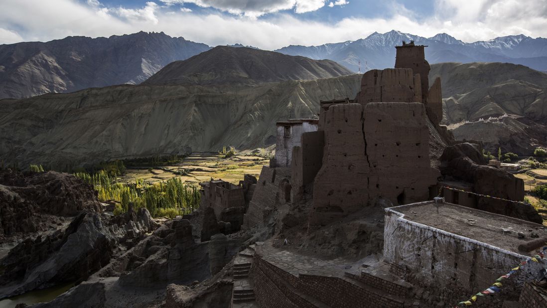 <strong>Basgo Monastery, Ladakh: </strong>With a humble mud-brick facade, Basgo Monastery isn't as popular as other monasteries in Leh. But those making an effort to visit will be treated with colorful wall murals from the 16th century and a 14-meter-tall copper idol of Maitreya Buddha. It's the oldest surviving religious structure of its kind.