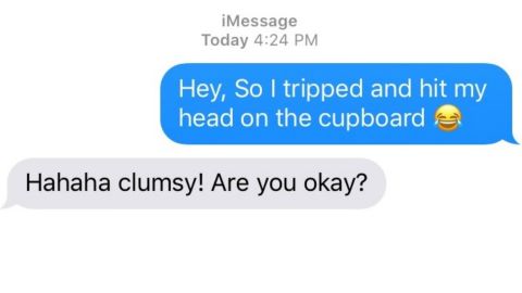 Emoji communication example 1