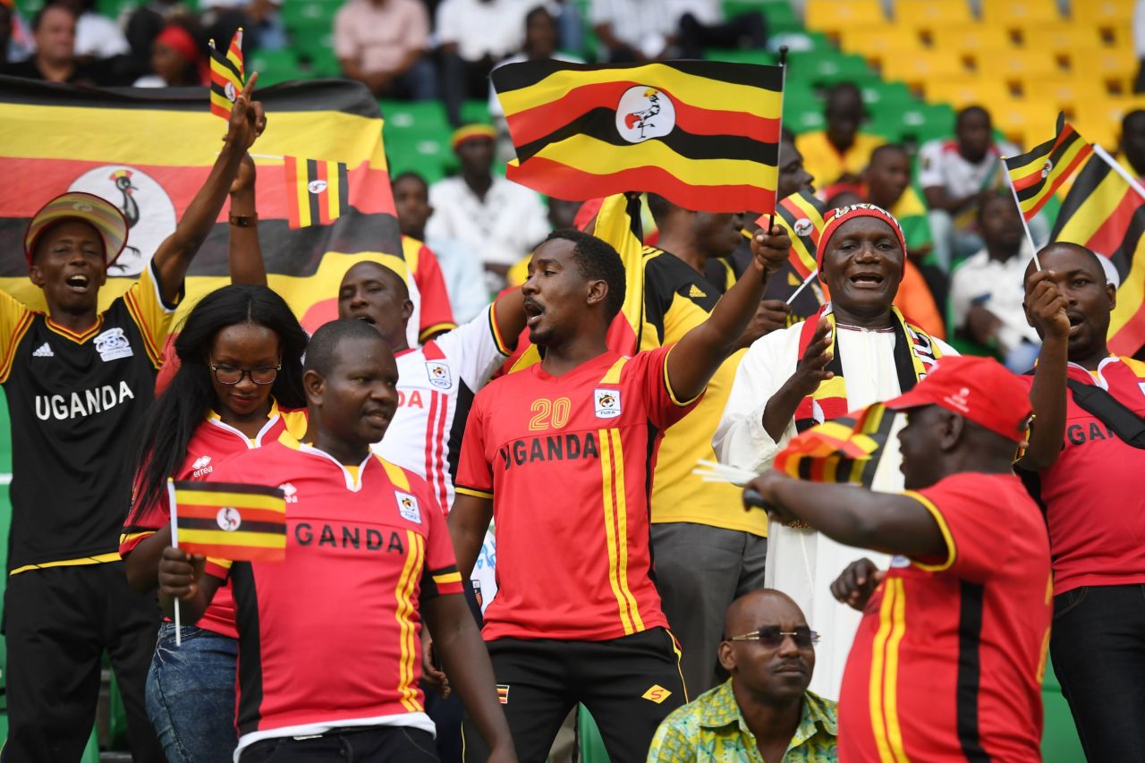 Several thousand Uganda fans are estimated to have traveled to Gabon for their country's first AFCON appearance for almost 40 years.