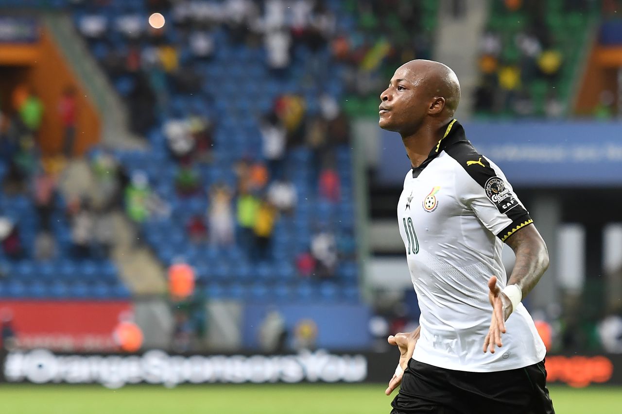 Andre Ayew's penalty was all that separated the sides following Isaac Isinde's foul on Asamoah Gyan inside the box.