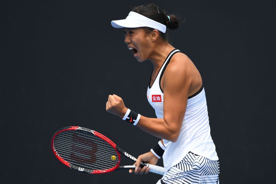 Zhang won the hearts of the Melbourne crowd last year when she snapped a 14 and 0 record in grand slams, shedding tears of joy and relief after beating 2014 French Open finalist Simona Halep in the first round. She eventually made the quarterfinals.