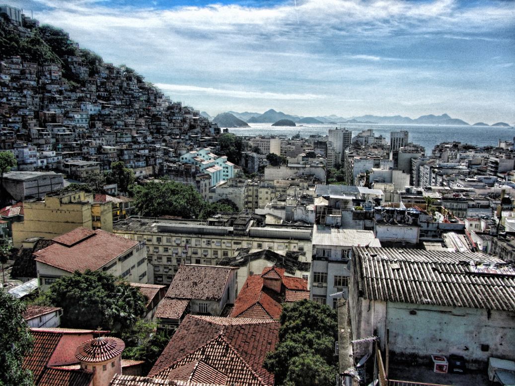 Photographer Nigel Walshe submitted this Brazilian view. "This view to me tells you all you need to know about Rio -- the poverty, the affluence, and the truly amazing setting of the city all combined," Walshe explains. "Don't spoil it by constructing more high rises, just to further enrich the already well off. Leave the view at least to the people."