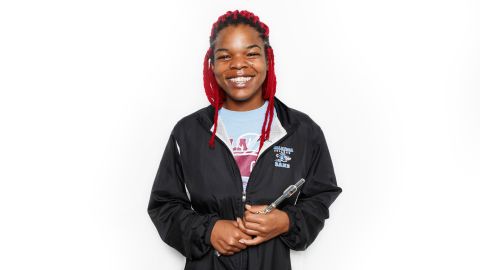 "I do understand why they don't want us to march but I feel like they should understand why we want to march. It's like a life-changing experience." -- Melissa Harris (sophomore, piccolo)