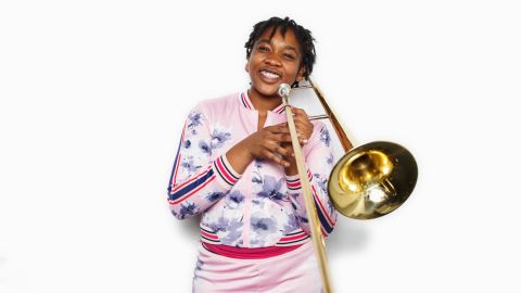 "Bigger and better things are coming our way." -- Tequila Anderson (junior, trombone)