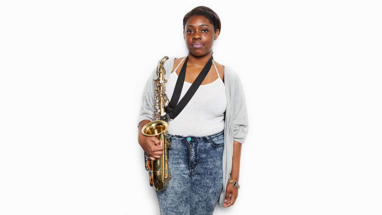 "I could tell my kids further down the line that we did something great even though people felt like we shouldn't go." -- Eriel House (senior, saxophone)