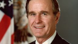 circa 1989:  Forty-First president of the United States George Bush (1989 - 1993).  (Photo by Hulton Archive/Getty Images)