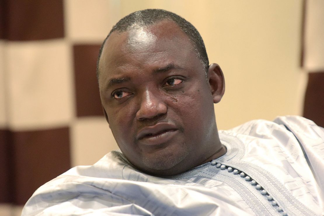 Gambian President-elect Adama Barrow is due to be inaugurated Thursday. 