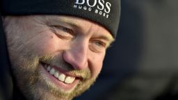 UK skipper Alex Thomson is seen before the start of the Vendee Globe around-the-world solo sailing race, on November 6, 2016 off les Sables d'Olonne, western France.  / AFP / LOIC VENANCE        (Photo credit should read LOIC VENANCE/AFP/Getty Images)