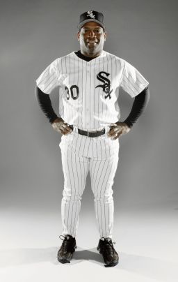 Tim Raines in 2006, as bench coach for the Chicago White Sox.