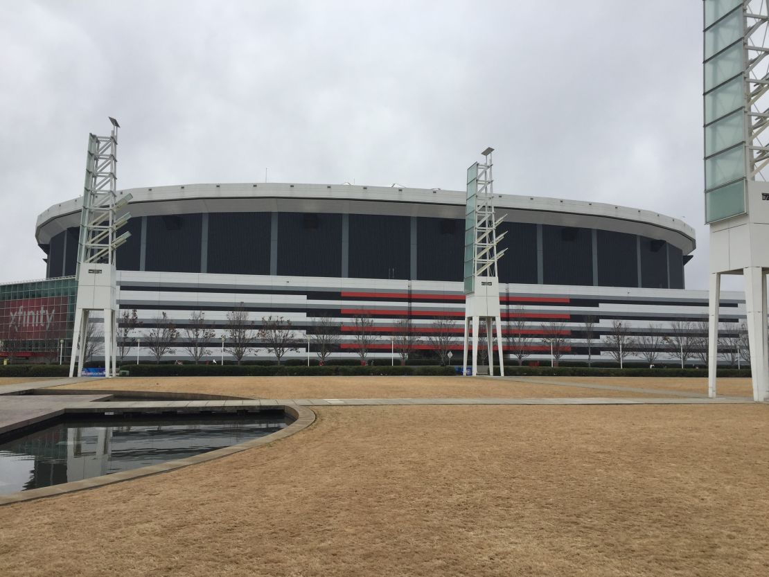 The Georgia Dome on December 31, 2016. The final NFL game in the stadium will take place Sunday, as the Atlanta Falcons host the Green Bay Packers in the NFC Championship Game.
