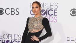 LOS ANGELES, CA - JANUARY 18:  Actress/singer Jennifer Lopez attends the People's Choice Awards 2017 at Microsoft Theater on January 18, 2017 in Los Angeles, California.  (Photo by Alberto E. Rodriguez/Getty Images)