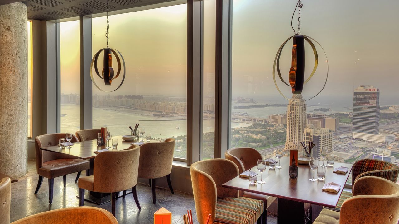 <strong>Q43: </strong>It's not the fanciest place in town, but it's cheap, it's cool, and if you get there just before sunset, it has unbelievable views across Dubai's man-made Palm Islands.