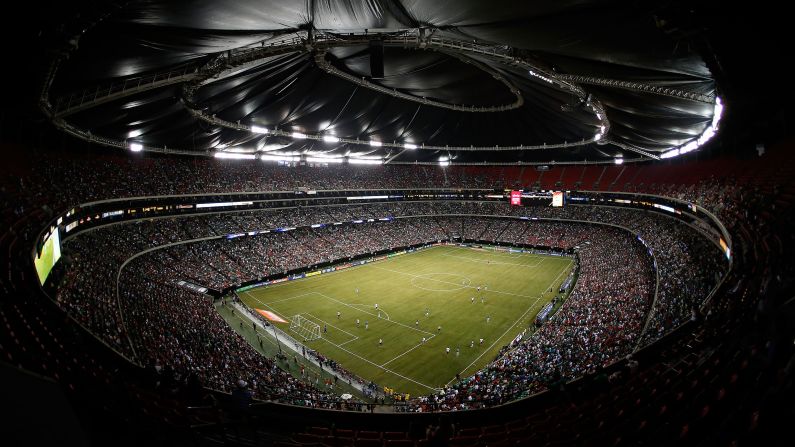 The Georgia Dome hosted several soccer matches, including the CONCACAF Gold Cup quarterfinal game between Mexico and Trinidad & Tobago on July 20, 2013.