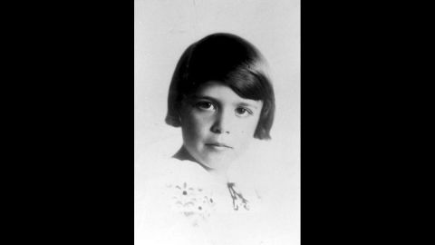 Bush is pictured at age 7, circa 1932. She was born Barbara Pierce on June 8, 1925.