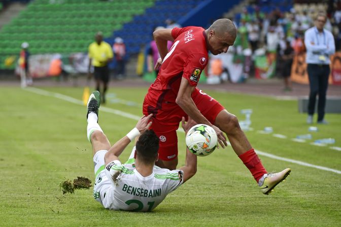 Rami Bensebaini's own goal gave Tunisia the lead early in the second half. Despite Sofiane Hanni pulling a goal back for Algeria in stoppage time, the Fennec Foxes are on the verge of an early exit from AFCON 2017.