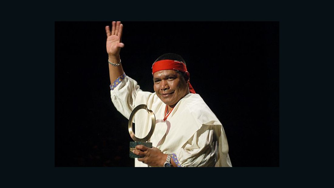 Activist Isidro Baldenegro López was the leader of Mexico's indigenous Tarahumara people.