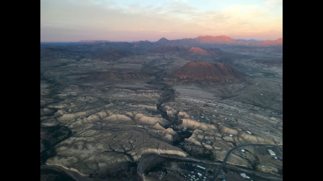 Many Texas residents in the Big Bend National Park region believe that the miles of remote canyons and rivers already act as an "effective barrier" with Mexico.  