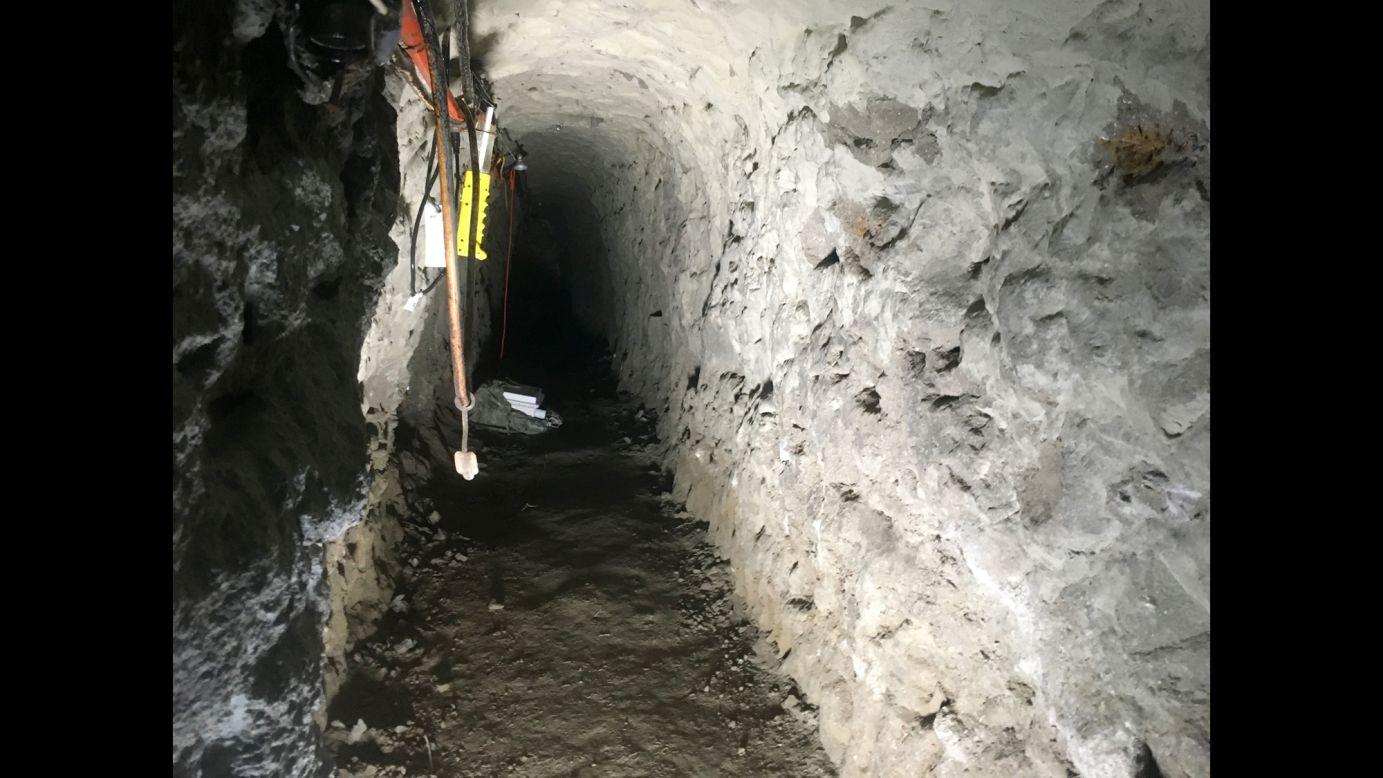 The Galvez tunnel was discovered by US authorities in 2009, approximately 20 yards north of the national boundary in Otay Mesa, California. The tunnel is about 6 feet high, 4 feet wide, and goes about 70 feet below Earth's surface.    According to Homeland Security Investigations special agent Juan Munoz, their San Diego-based task force has discovered more than 29 of these sophisticated tunnels in the past decade.   