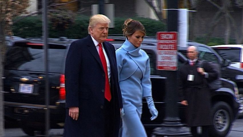 First look at Trump on his big day | CNN Politics