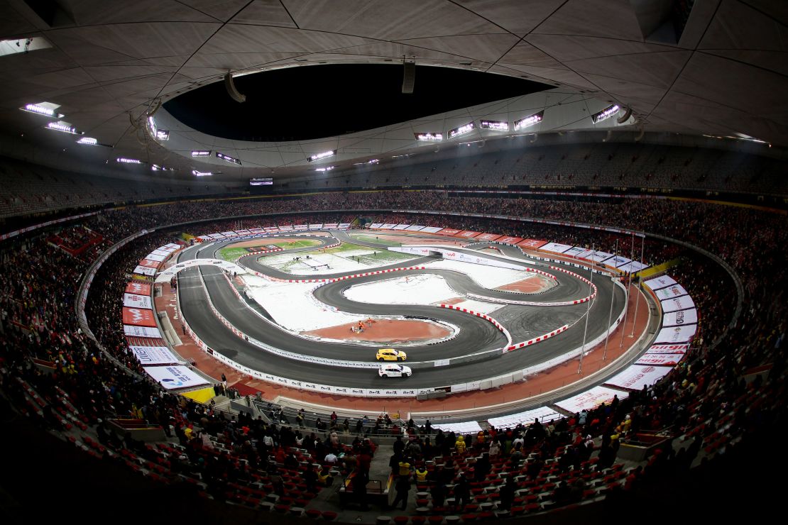 Some of the world's most famous stadiums have hosted the Race of Champions including Beijing's Bird's Nest -- home to the 2008 Summer Olympics.