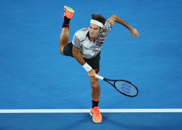 Roger Federer was last on court Friday at the Australian Open in Melbourne, and the 17-time grand slam winner took just 90 minutes to wrap up a comfortable 6-2 6-4 6-4 win over Czech 10th seed Tomas Berdych. He'll play Japanese fifth seed Kei Nishikori in the last 16.