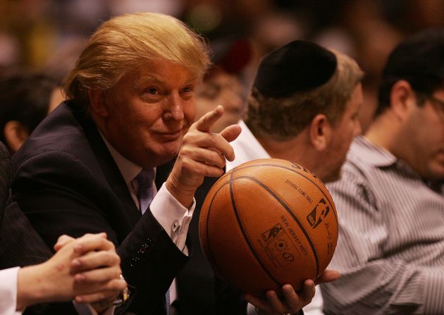Trump has been to several NBA games, but has faced criticism from some players and coaches in the league since his election. LeBron James decided not to stay at a Trump-branded hotel in New York on a recent visit to play the Knicks. "It's just my personal preference, I'm not trying to make a statement," the basketball star said when quizzed by reporters.