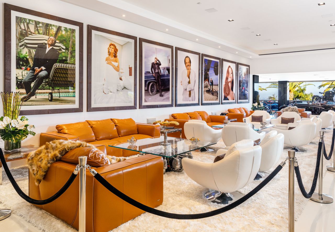 The 38,000 square foot home has 12 bedrooms and 21 bathrooms.