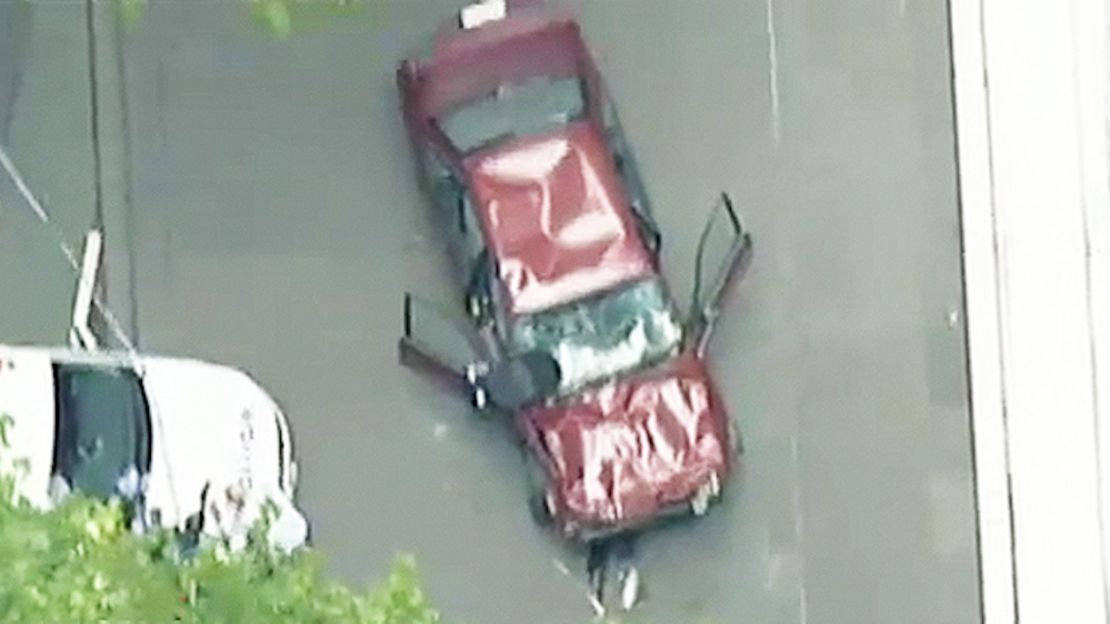 The car used in the incident.