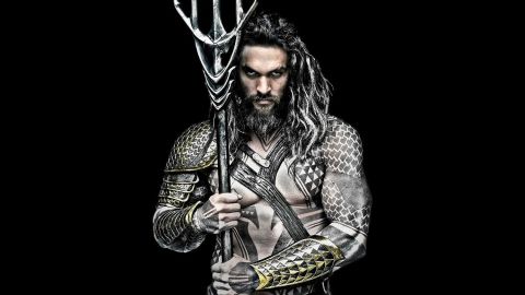 Jason Momoa as Aquaman.