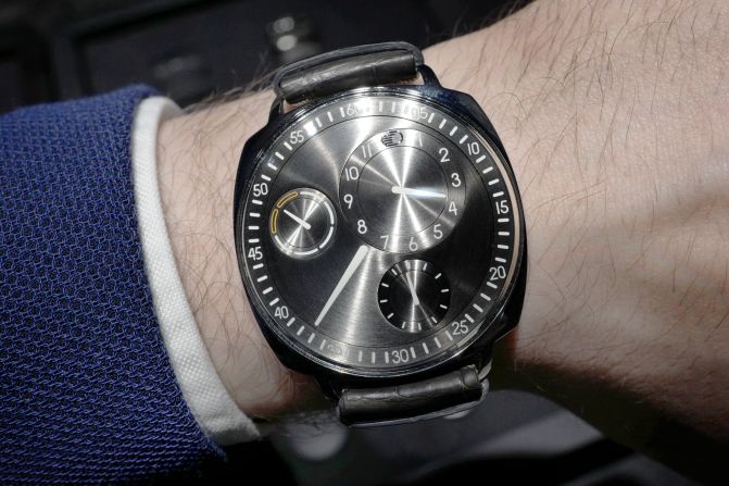 "The mad horological scientists at <a target="_blank" target="_blank">Ressence</a> created a unique way of showing the time with orbital time displays that move within one another. This latest version of the brand's original watch, the Type 1, has a dressier, more traditional case that should get more people interested in what is one of the most unique watchmakers of the modern era." -- Stephen Pulvirent
