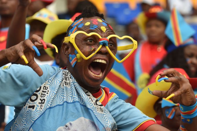 But it was DR Congo that struck first, with Neeskens Kebano drilling a powerful effort into the bottom corner from 20 yards, sending the colorful Congolese contingent into raptures. 