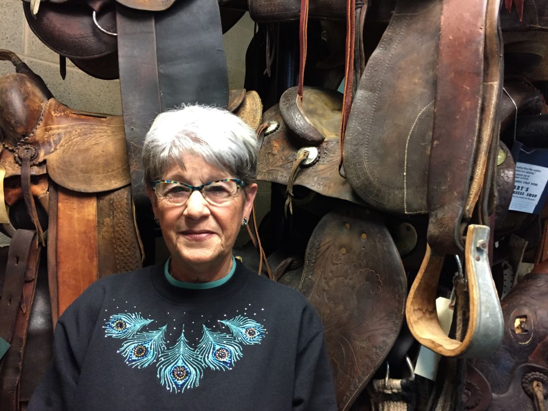 Ellen White, 69, volunteers at the county museum and speaks proudly of the history and work ethic that shaped her and others. "We've gotten along in this world without anyone telling us what to do," she says. 
