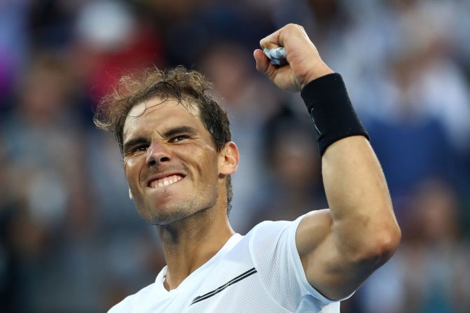 Federer, ranked world No. 17, could play old adversary Rafael Nadal in the final Sunday, a player he has only beaten in 11 of their 34 previous meetings. 