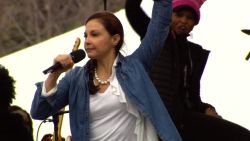 Ashley Judd gives an impassioned speech at the Women's March on Washington