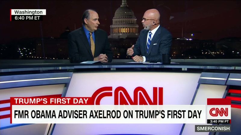 Axelrod On Trump’s Obsession With Crowd Size | CNN