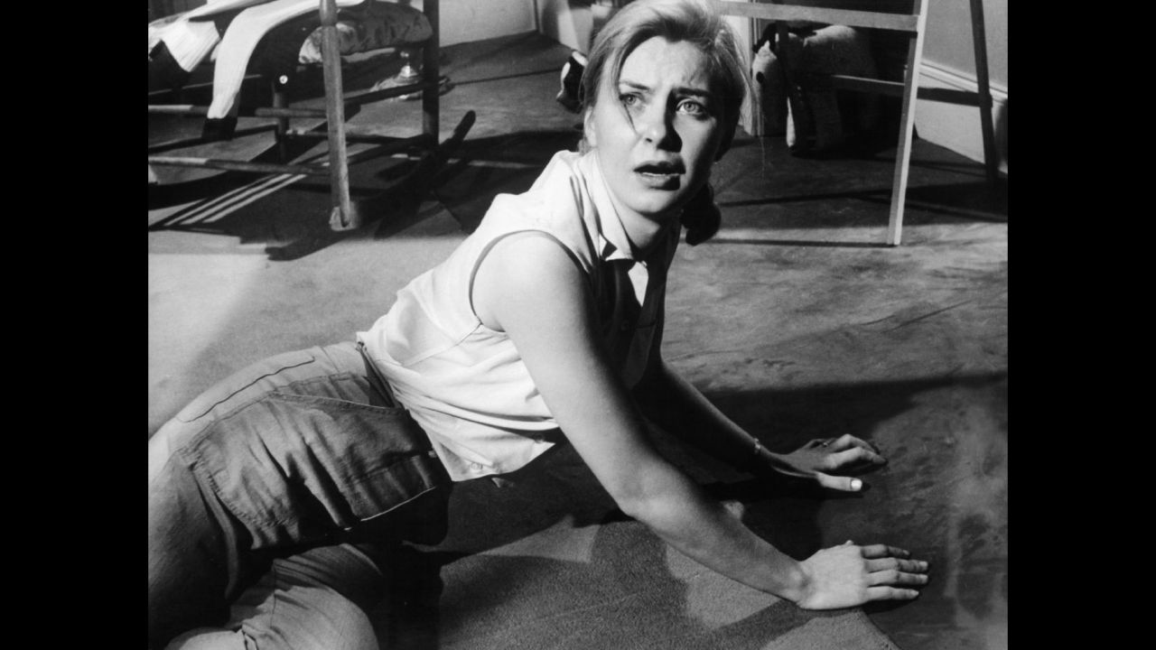 Joanne Woodward plays the title character, and her two other identities, in the 1957 film "The Three Faces of Eve."