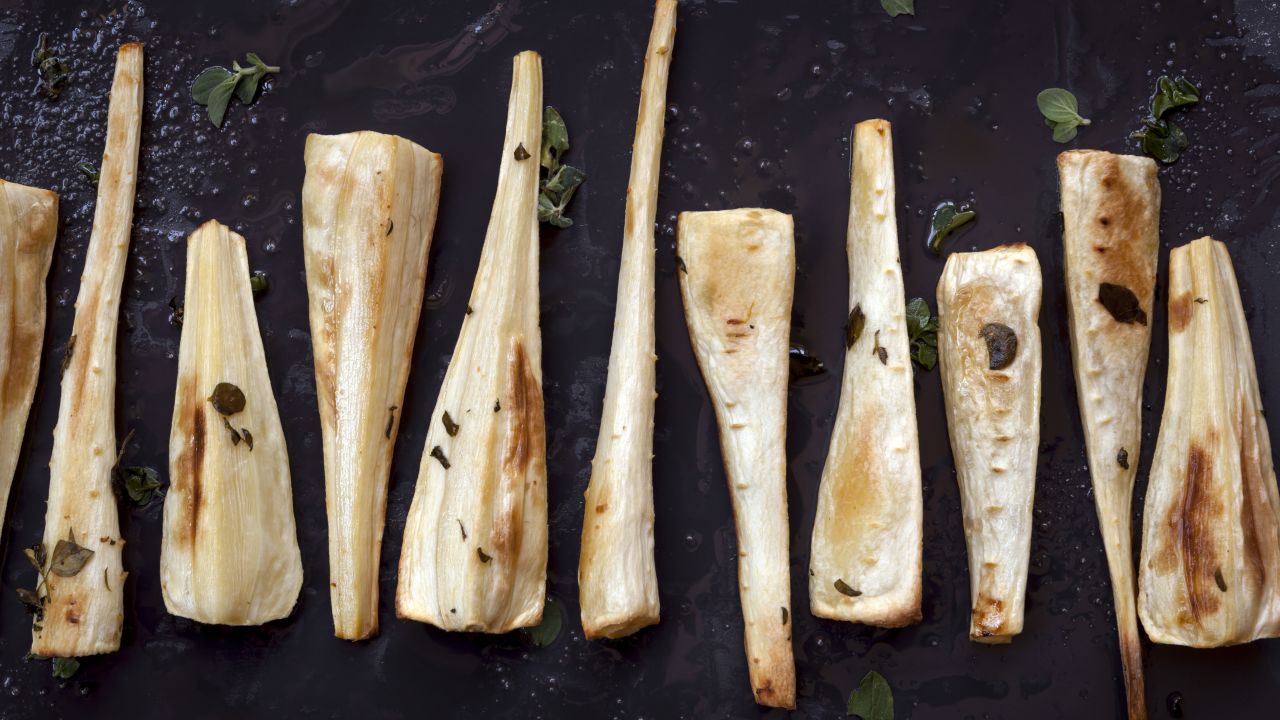 Roasted parsnips also get their taste from browning in the oven. But sticking to a golden color can reduce your risk.