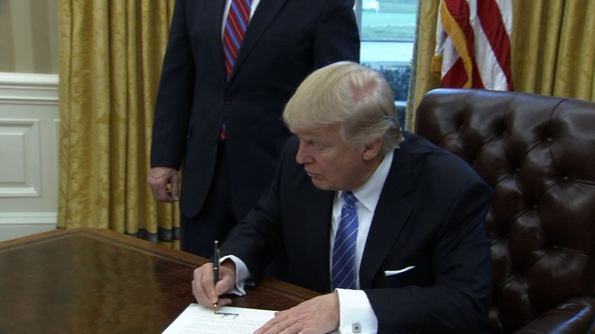 trump executive orders tpp