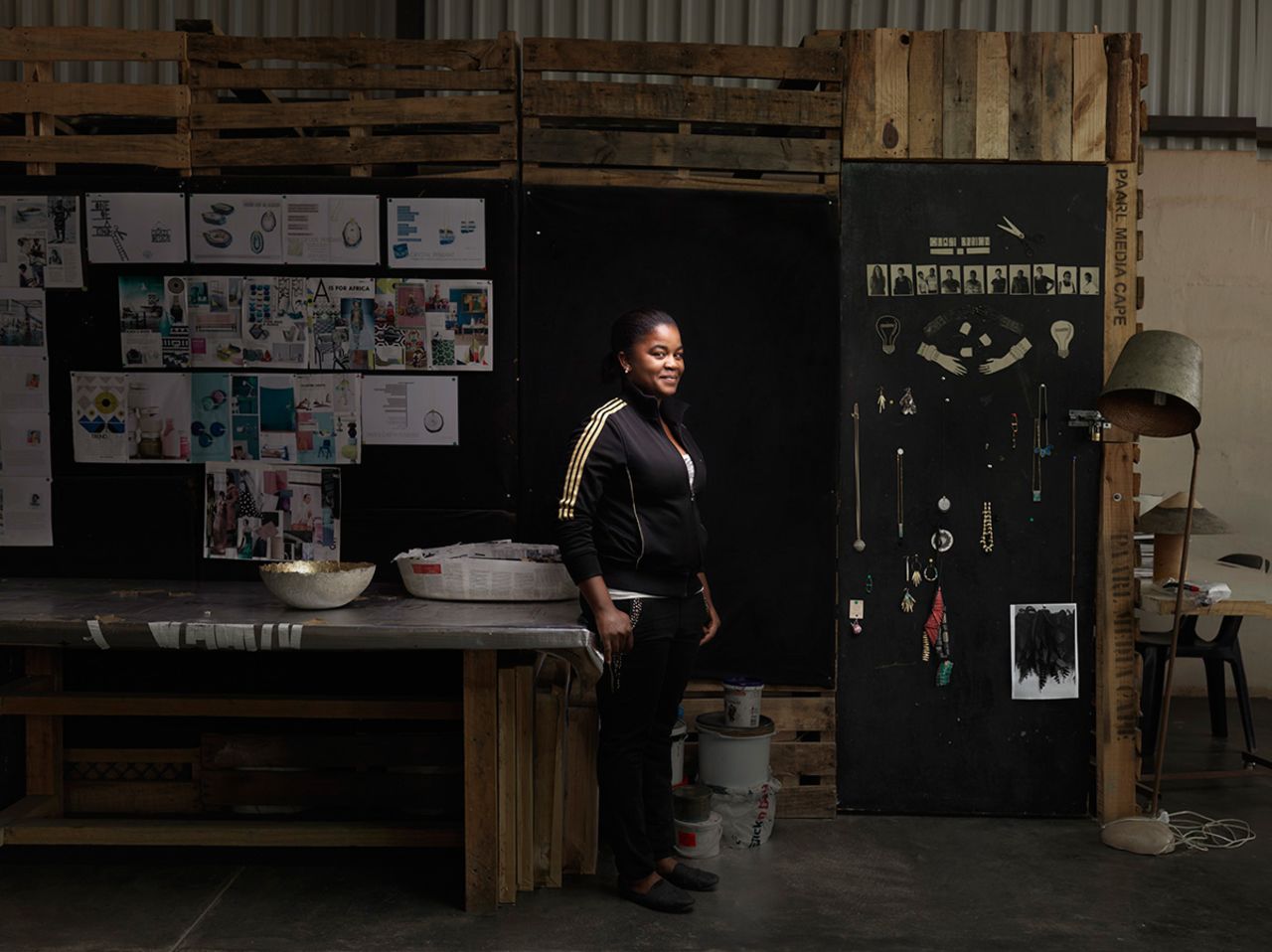 Cebsile Ndzimandze (pictured) is one of the artisans working for Quazi Design since 2012.