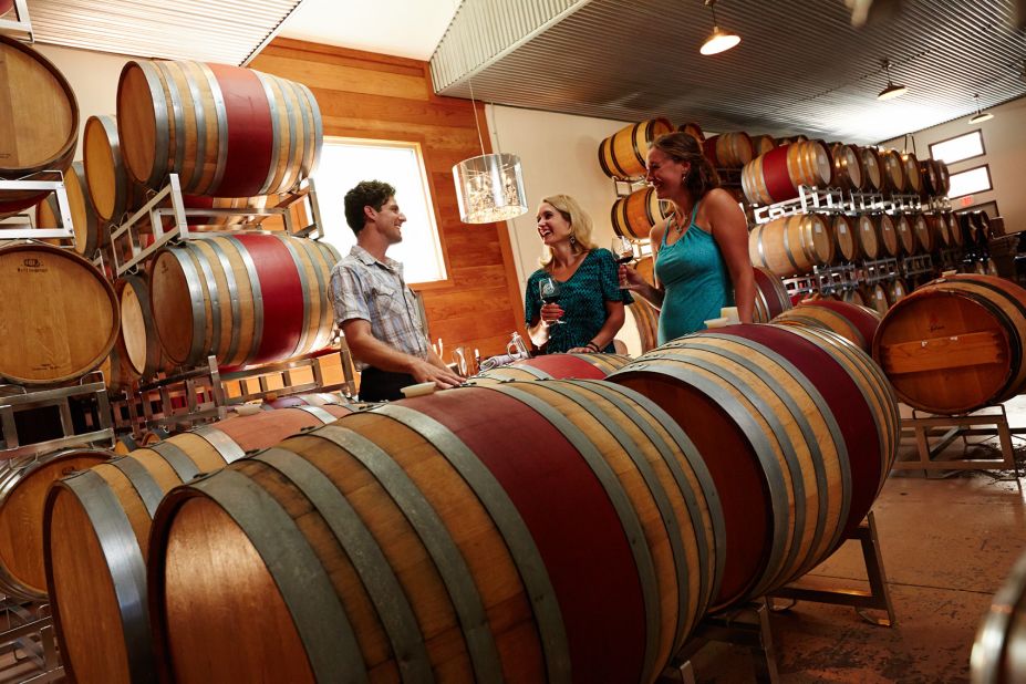 <strong>Door County, Wisconsin:</strong> This tranquil, Midwestern US lakeside destination has eight wineries on its Door County Wine Trail. The area is known for its fruit wines -- especially the locally grown tart cherries.