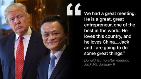 China Trump quote Jack Ma