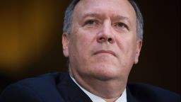 Rep. Mike Pompeo, R-Kan., nominee for director of the Central Intelligence Agency, testifies during his Senate Select Intelligence Committee confirmation hearing in Dirksen Building, January 12, 2017. 