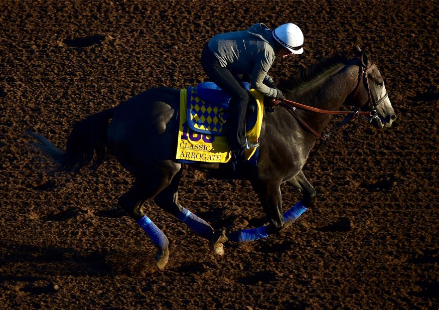 Arrogate beat California Chrome and Australian wonder-mare Winx to the coveted Longines prize.