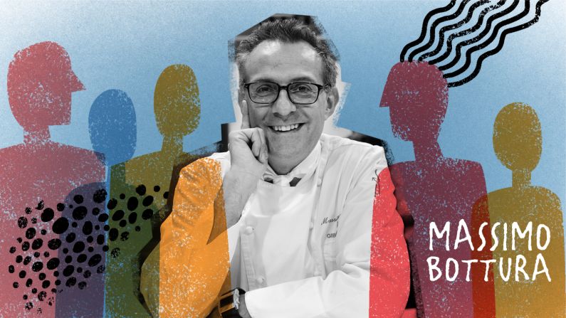 <strong>Massimo Bottura of Osteria Francescana: </strong>Community will come first this year in a wave of social responsibility, says Bottura. It's a radical departure from the celebrity chef culture, he says. 