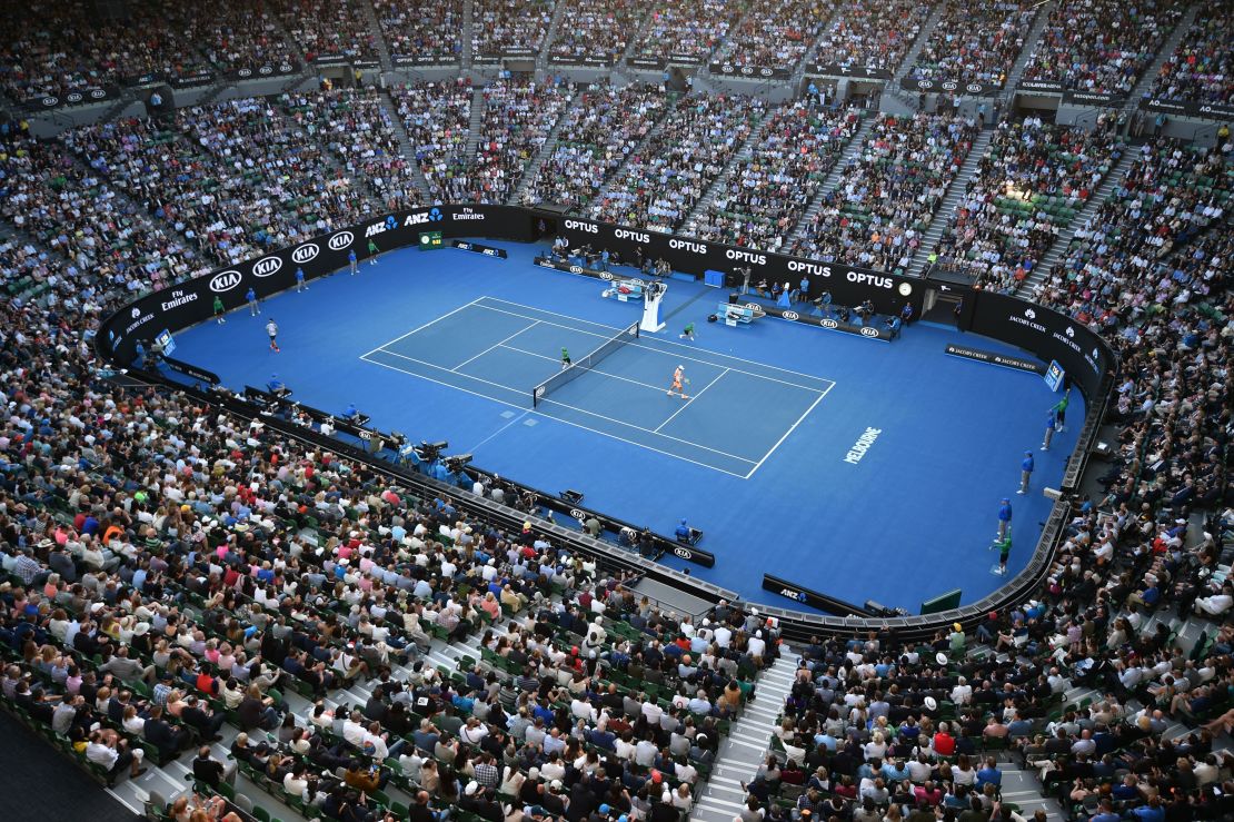 The Australia Open is the first of the four Grand Slam tennis events of the year.