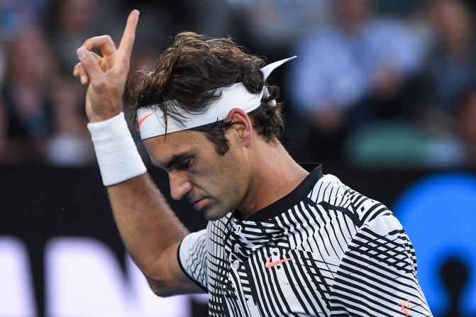 Federer's opponent in the quarterfinals was the unseeded Mischa Zverev, the world No. 50 who had surprisingly knocked out favorite Murray in the fourth round. 