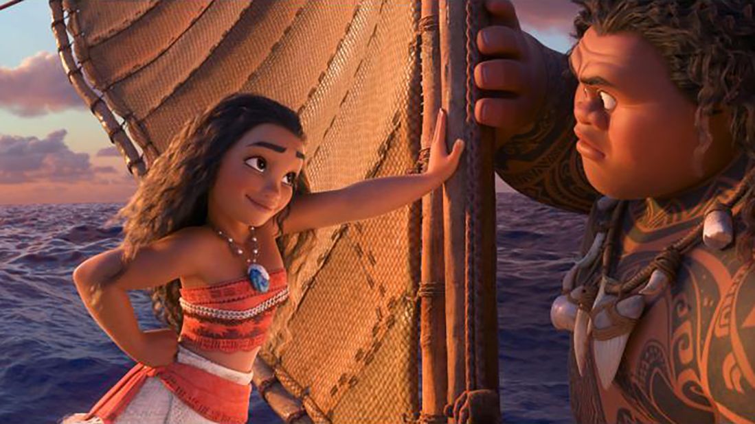 <strong>Best animated feature: </strong>"Moana," pictured; "Kubo and the Two Strings"; "My Life as a Zucchini"; "The Red Turtle"; and "Zootopia."